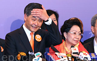 香港候任特首梁振英瞞違建 泛民促宣誓後辭職
