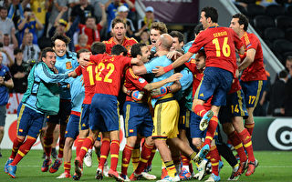 2012欧洲杯半决赛西班牙点球气走葡萄牙
