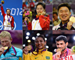 2012年伦敦夏季奥运会第一个比赛日的金牌得主已陆续出炉。(大纪元合成图片)