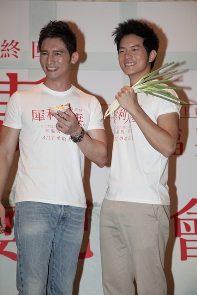 導演王珮華說,溫昇豪與宥勝戲內是情敵,戲外是好哥兒們。(圖/穀得電影提供)
導演王珮華說,溫昇豪與宥勝戲內是情敵,戲外是好哥兒們。(圖/穀得電影提供)