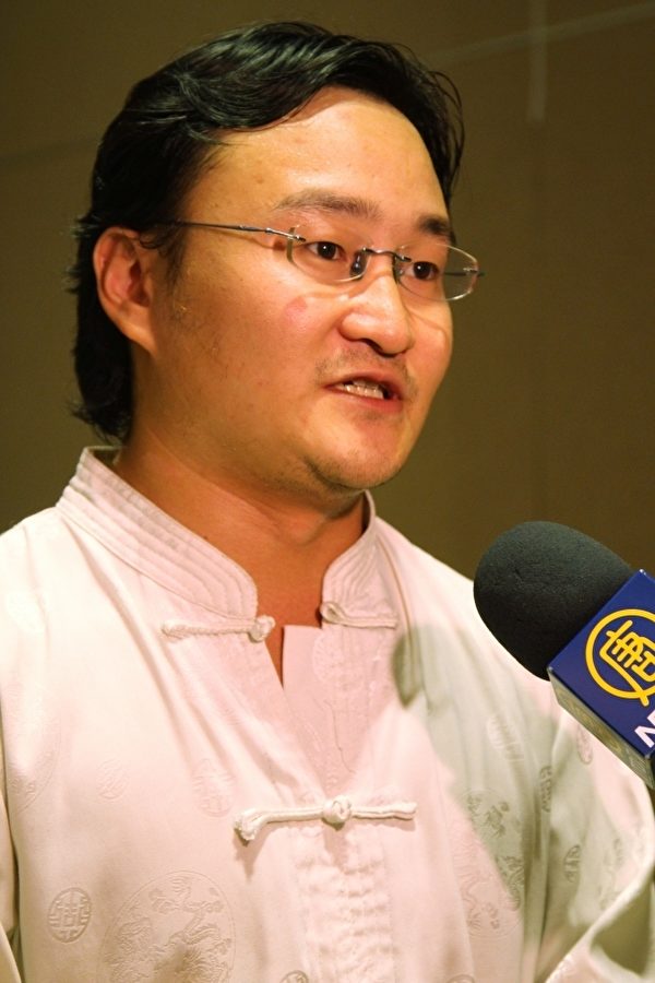 武术大师吴宗熹希望藉这平台大力传播多元性、大样化、精气神功夫的传统武术。(摄影:许享富/大纪元) 武术大师吴宗熹希望藉这平台大力传播多元性、大样化、精气神功夫的传统武术。(摄影:许享富/大纪元)