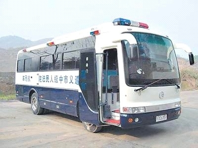 死刑執行車(網絡圖片) 死刑執行車(網絡圖片)