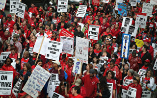 芝加哥公校教師大罷工  週四有望達成協議