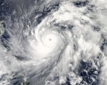 時速178英里超級颱風三巴 直奔沖繩韓國