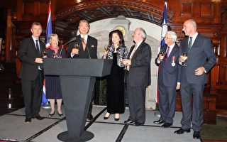 台湾驻英代表处伦敦举办“双十”国庆酒会