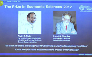 諾貝爾經濟學獎 美賽局理論學者獲獎