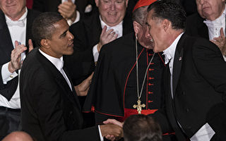 羅姆尼奧巴馬白宮會面 談論保持美國領導力