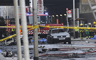 伦敦直升机坠毁 2死2伤