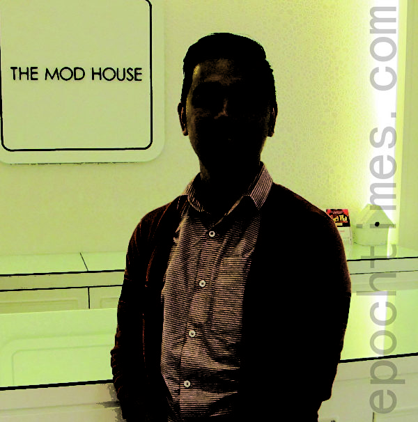 The Mod House创办人何国隆。(摄影:李萌/大纪元) The Mod House创办人何国隆。(摄影:李萌/大纪元)