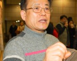 韓國仁川才能大學創業振興中心的執行主管金忠逸(攝影:金國煥/大紀元)