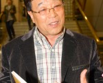 韓國廣播通信融合研究所總裁洪錫一。(攝影:全宇/大紀元)