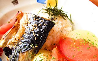 輕料理健康餐：烤鯖魚醋味飯