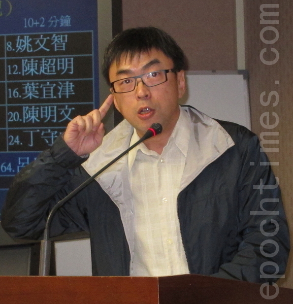民進黨籍立委段宜康。(攝影:鍾元/大紀元) 民進黨籍立委段宜康。(攝影:鍾元/大紀元)