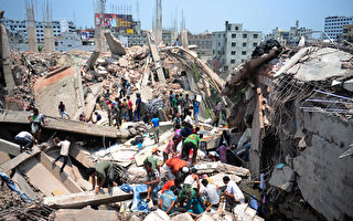 孟加拉楼塌 死者破650人
