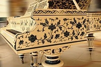「青花瓷」的作品細部。(蔡明助提供) 「青花瓷」的作品細部。(蔡明助提供)
