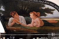 「母愛」作品細節。(蔡明助提供) 「母愛」作品細節。(蔡明助提供)