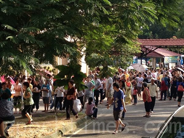 马来西亚第13届全国大选投票如火如荼的进行中。(摄影:张建浩/大纪元)
马来西亚第13届全国大选投票如火如荼的进行中。(摄影:张建浩/大纪元)