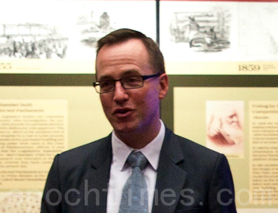 綠黨上議員大衛•舒布瑞傑(David Shoebridge)(攝影:袁麗/大紀元) 綠黨上議員大衛•舒布瑞傑(David Shoebridge)(攝影:袁麗/大紀元)