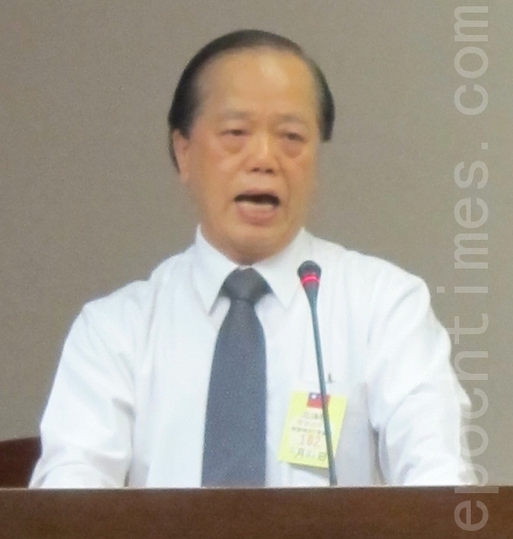 中华人权协会理事长苏友辰。(摄影:钟元/大纪元) 中华人权协会理事长苏友辰。(摄影:钟元/大纪元)