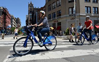 纽约市单车共享计划 正式上路