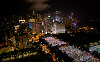 外媒聚焦香港燭光悼念 大陸民眾貼李克強講話暗喻六四