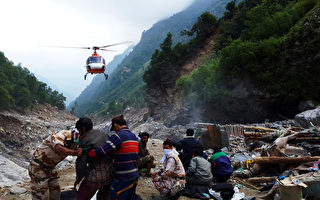 組圖：北印度洪災死亡大幅上修 恐逾5千人