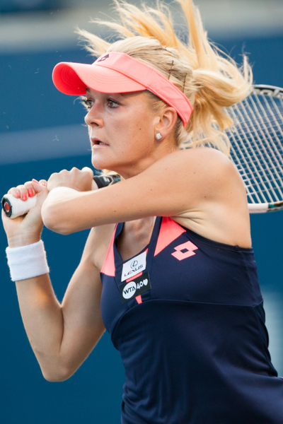 波兰的拉德万斯卡(Agnieszka Radwanska)在周六的半决赛中败于小威。(摄影:艾文/大纪元) 波兰的拉德万斯卡(Agnieszka Radwanska)在周六的半决赛中败于小威。(摄影:艾文/大纪元)