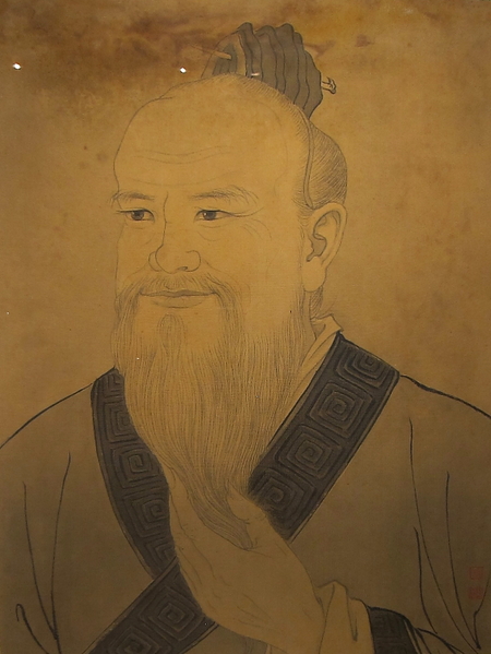 孙多慈-孔子(国立历史博物馆)(钟元翻摄/大纪元) 孙多慈-孔子(国立历史博物馆)(钟元翻摄/大纪元)