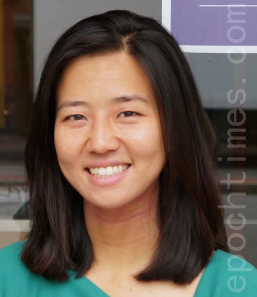 波士顿市议员候选人吴弭(Michelle Wu)初选得第4名﹐有望成首位华裔市议员。(摄影﹕赵洪雨/大纪元) 波士顿市议员候选人吴弭(Michelle Wu)初选得第4名﹐有望成首位华裔市议员。(摄影﹕赵洪雨/大纪元)