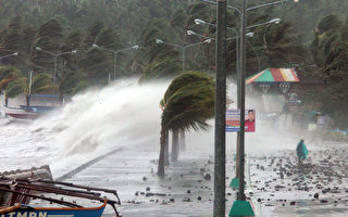 超强台风海燕重创菲律宾 移向越南与中国南海