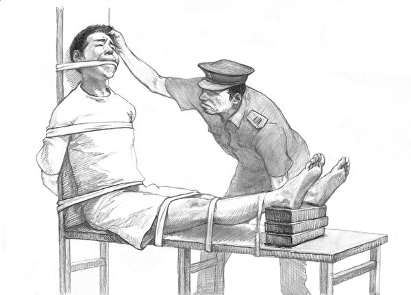中共對法輪功學員實施的酷刑 (大紀元資料圖片) 中共對法輪功學員實施的酷刑 (大紀元資料圖片)