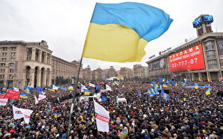 烏克蘭示威者 佔領了基輔市政廳