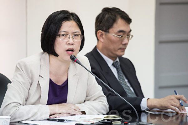 法輪功發言人朱婉琪。(陳柏州/大紀元) 法輪功發言人朱婉琪。(陳柏州/大紀元)