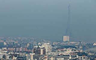 巴黎空氣污染持續在警戒線 近年罕見
