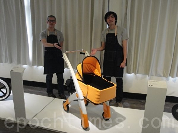 黄建铭、谢国豪设计的行动育婴车。(联大/提供) 黄建铭、谢国豪设计的行动育婴车。(联大/提供)