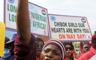 組圖:尼日利亞數百女孩被綁一月仍無訊息