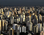 巴西圣保罗的黄昏（Nelson ALMEIDA／AFP）