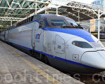 韩国KTX(特快列车)。(全宇/大纪元)