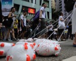 華日：香港大遊行中的「幽默」