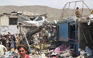 阿富汗市場汽車爆炸 89人死 近百人傷