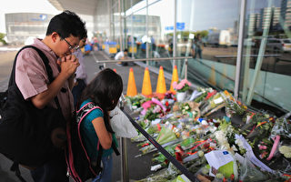 組圖：民眾自發悼念馬航MH17罹難者