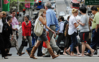统计显示悉尼市中心乔治大街行人最多