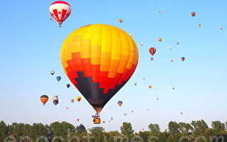 蒙特利尔热气球节 圆一个飞行梦