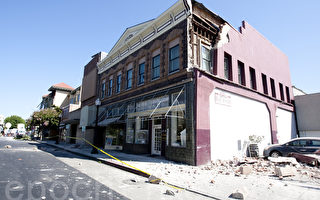 北加州纳帕地震 私产损失3亿美元