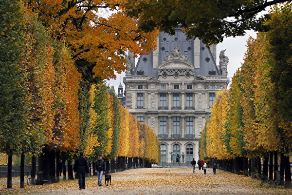 杜乐丽花园秋景(FRANCOIS GUILLOT/AFP/Getty Images) 杜乐丽花园秋景(FRANCOIS GUILLOT/AFP/Getty Images)