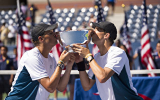 組圖：布萊恩兄弟奪得美網男雙冠軍