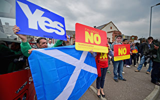 蘇格蘭公投「獨立」民意驟升 英鎊下跌 歐股承壓