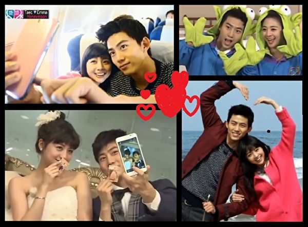 2PM成员泽演与台湾女星吴映洁。(视频截图/大纪元合成) 2PM成员泽演与台湾女星吴映洁。(视频截图/大纪元合成)