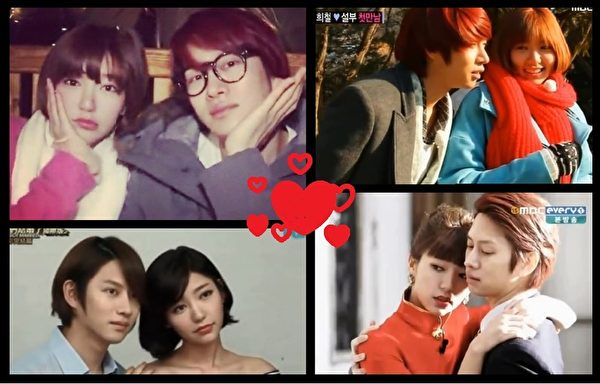 Super Junior成员金希澈和台湾女星郭雪芙。(视频截图/大纪元合成) Super Junior成员金希澈和台湾女星郭雪芙。(视频截图/大纪元合成)