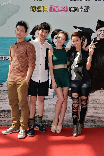 演員鄒承恩(左)、謝佳見、許瑋甯、林心如。(TVBS提供) 演員鄒承恩(左)、謝佳見、許瑋甯、林心如。(TVBS提供)
